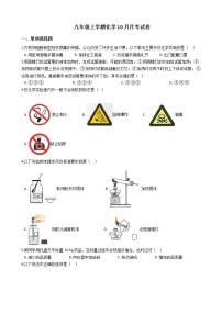 2020-2021年江西省南昌市十校九年级上学期化学10月月考试卷