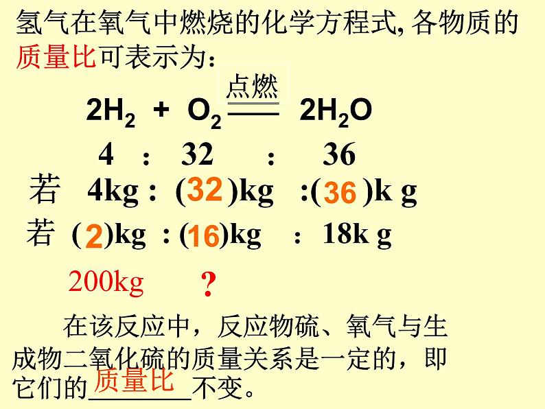 5.3.1 化学方程式的计算 -人教版九年级上册化学课件(共22张PPT)第5页