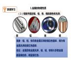 九年级化学下册第8单元 实验活动4《实验活动4 金属的物理性质和某些化学性质》精品课件1 人教版