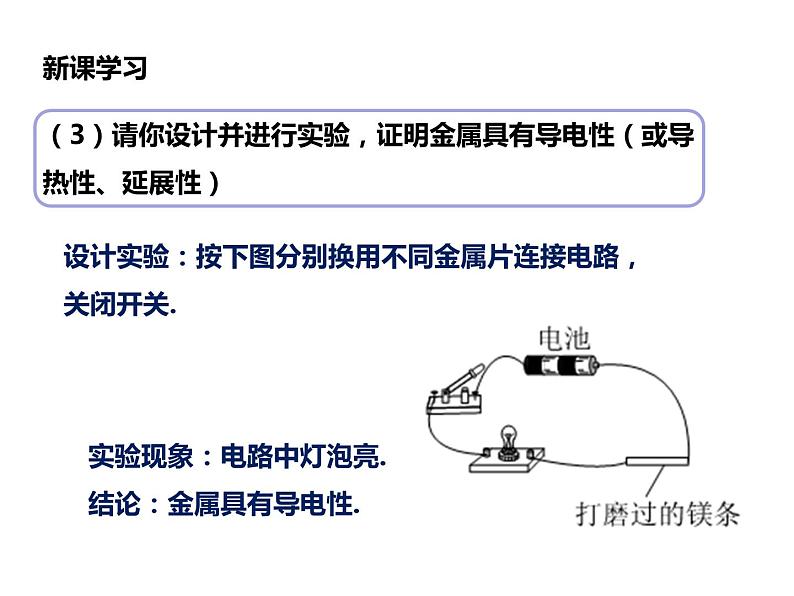 九年级化学下册第8单元 实验活动4《实验活动4 金属的物理性质和某些化学性质》课件1 人教版08