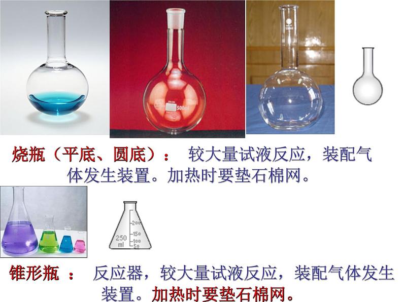 九年级化学人教版上册第一单元课题3走进化学实验室课件第5页