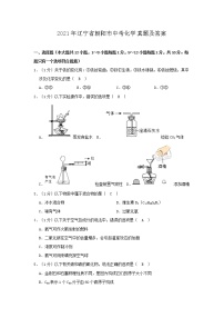 2021年辽宁省朝阳市中考化学真题及答案