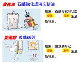 科粤版初中化学九年级上册1.3物质的变化课件