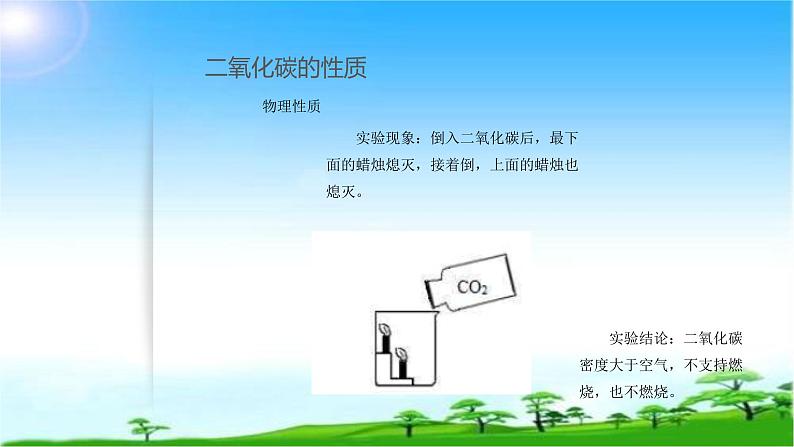 化学九年级上册 第五章 第三节 二氧化碳的性质和制法 科粤版 教案练习课件06