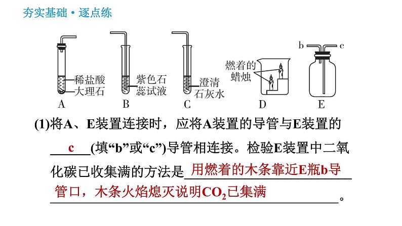 鲁教版九年级上册化学 第6单元 习题课件08