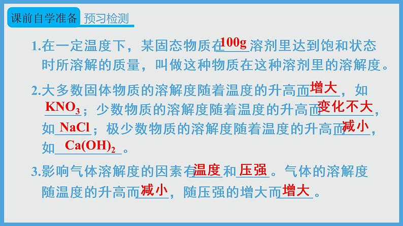 2021年初中化学人教版 九年级下册 第九单元 课题2 第2课时 溶解度 课件03