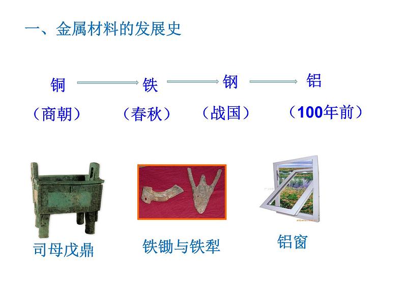 第八单元第一节金属材料课件年九年级化学人教版下册第3页