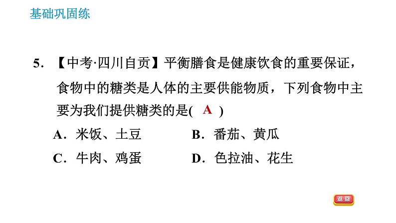 人教版九年级上册化学 第12单元 12.1 人类重要的营养物质 课件08