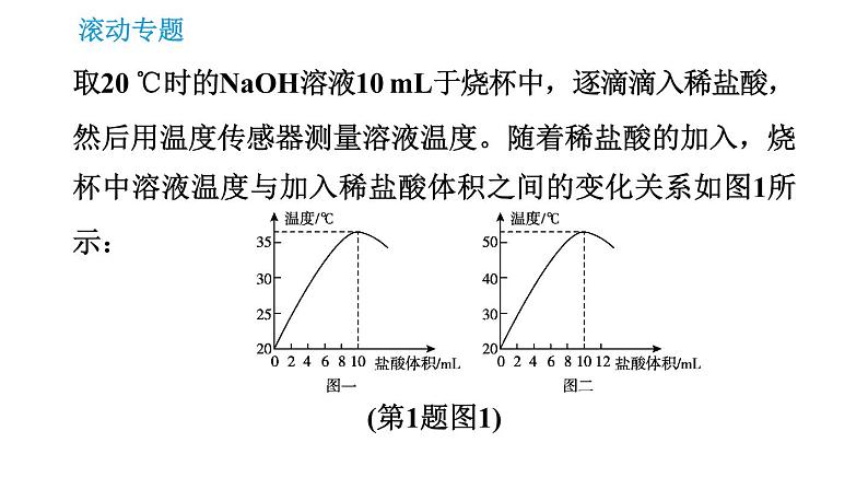 人教版九年级上册化学 第10单元 滚动专题(十一) 常见酸、碱的性质及其用途的探究 课件第5页