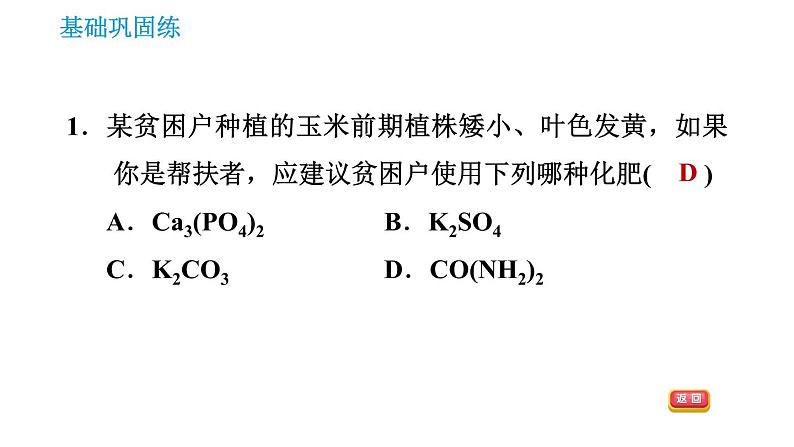 人教版九年级上册化学 第11单元 11.2 化学肥料课件PPT第3页