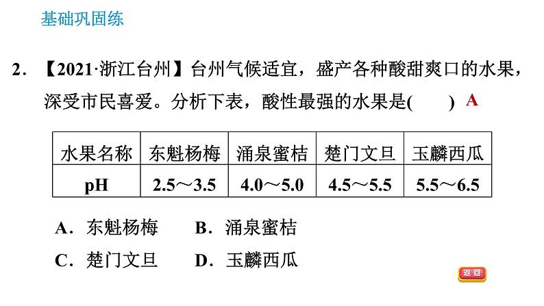 人教版九年级上册化学 第10单元 10.2.2 溶液酸碱度的表示法——pH 课件04