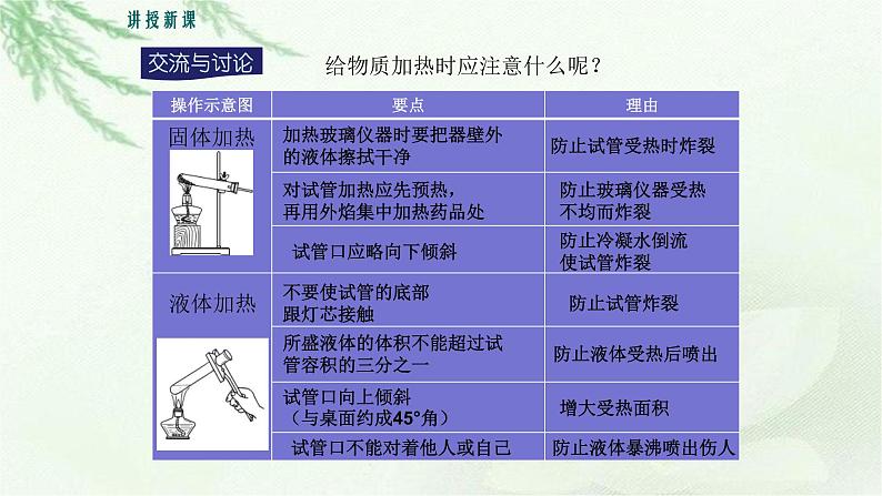 人教版九年级化学上册第一单元课题3 走进化学实验室（第二课时）课件08