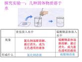 鲁教版九年级化学上册 3.1 溶液的形成课件PPT
