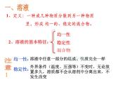 鲁教版九年级化学上册 3.1 溶液的形成课件PPT