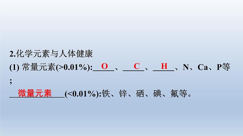 广东中考化学复习课件第四部分 化学与社会发展考点十八 化学与生活第7页