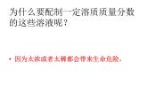 鲁教版九年级化学上册 3.2 溶液组成的定量表示课件PPT