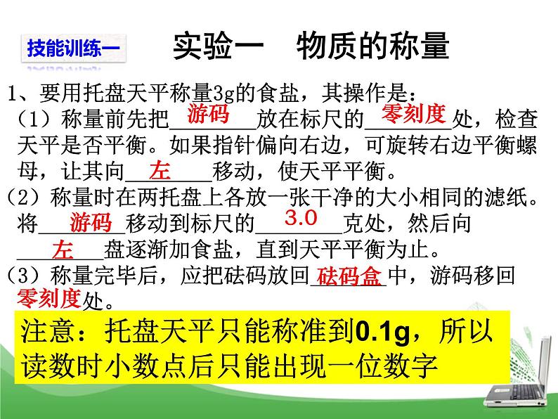 鲁教版九年级化学上册 第2单元 到实验室去：化学实验基本技能训练（二）课件PPT第7页