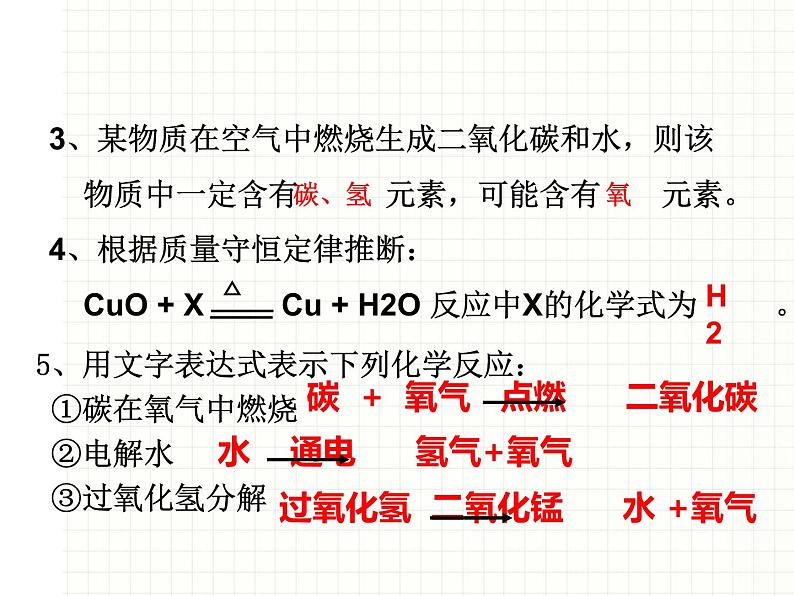 鲁教版九年级化学上册 5.2 化学反应的表示课件PPT第3页