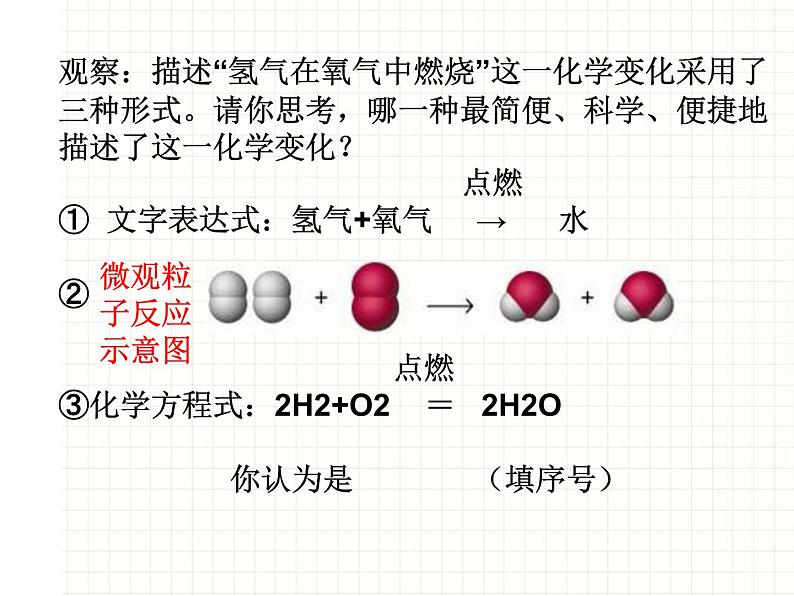 鲁教版九年级化学上册 5.2 化学反应的表示课件PPT第5页