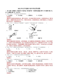 2021年辽宁省营口市中考化学试卷