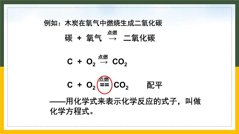 2021-2022学年九年级化学人教版上册：5.2 如何正确书写化学方程式（1）-课件02