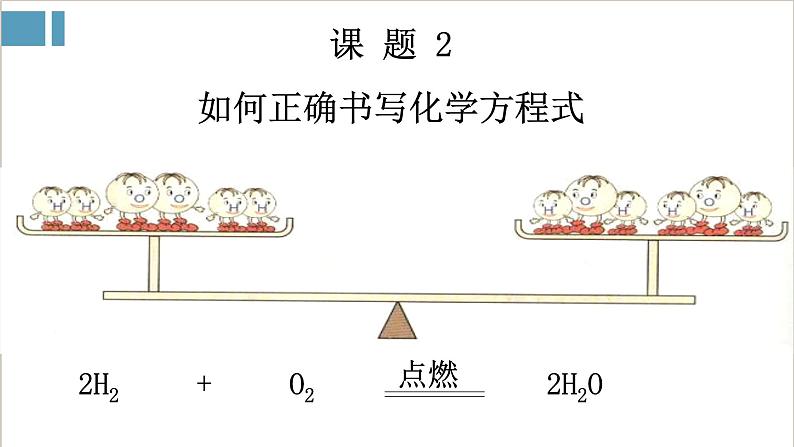 2021-2022学年九年级化学人教版上册：5.2 如何正确书写化学方程式（3）-课件第2页