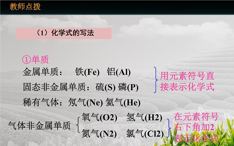 人教版九年级化学上册 4.4 化学式与化合价（4）课件PPT07