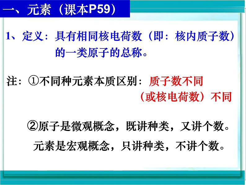 人教版九年级化学上册 3.3 元素（8）课件PPT第7页