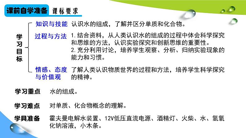 人教版九年级化学上册 4.3 水的组成（6）课件PPT第2页