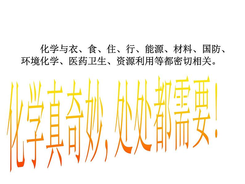 人教版九年级化学上册 绪言 化学使世界变得更加绚丽多彩（14）课件PPT第8页