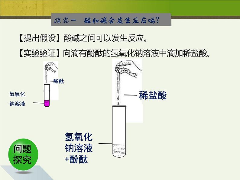 新人教版九年级化学下册10.2酸和碱的中和反应课件06