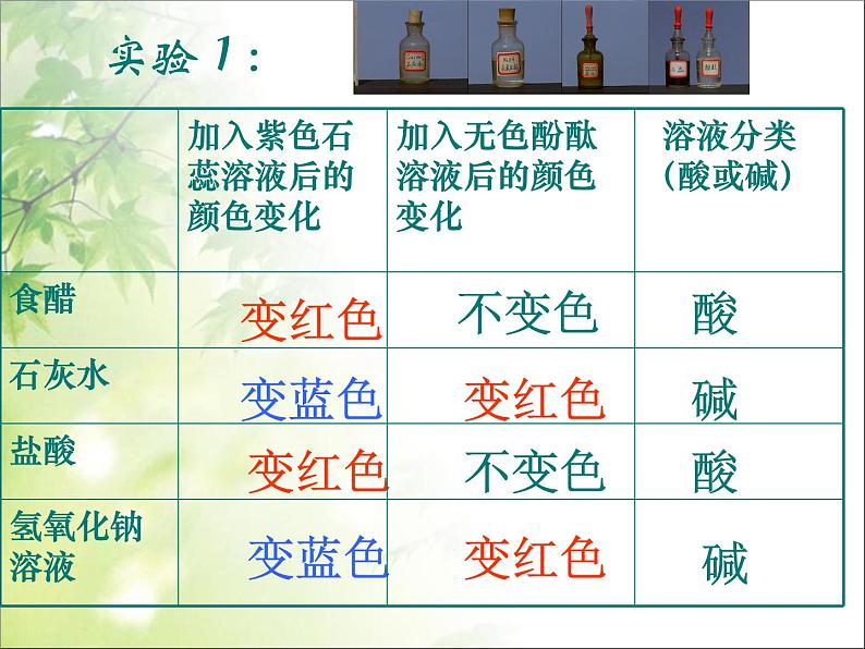 新人教版九年级化学下册第十单元第一节常见的酸和碱课件全国通用第6页
