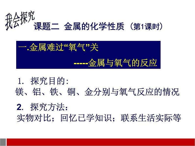 新人教版九年级化学下册金属的化学性质课件(共2课时)人教新课标版04