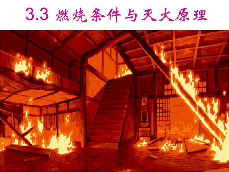 粤教初中化学九上《3.3 燃烧条件与灭火原理》PPT课件 (13)第1页