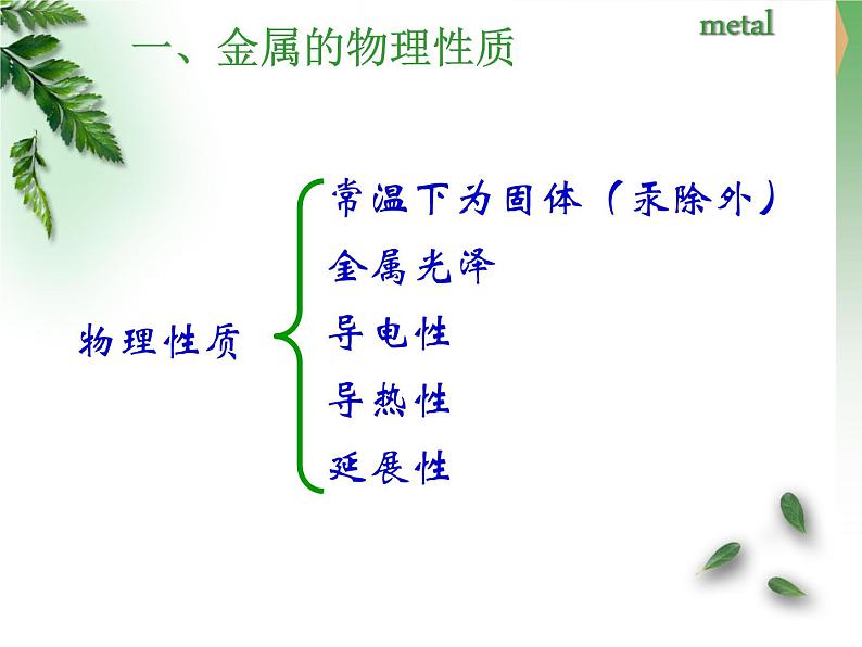 粤教初中化学九下《6.2 金属的化学性质》PPT课件 (7)第3页