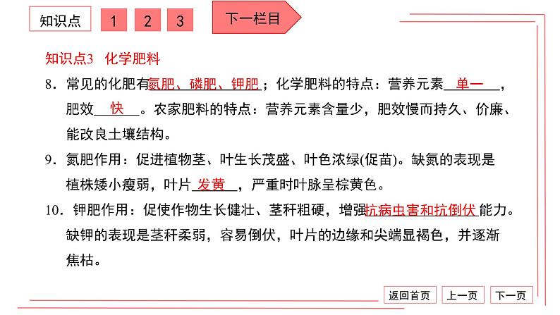 人教版化学九年级下册：第十一单元 盐、化肥 单元综合与测试（2）课件PPT06