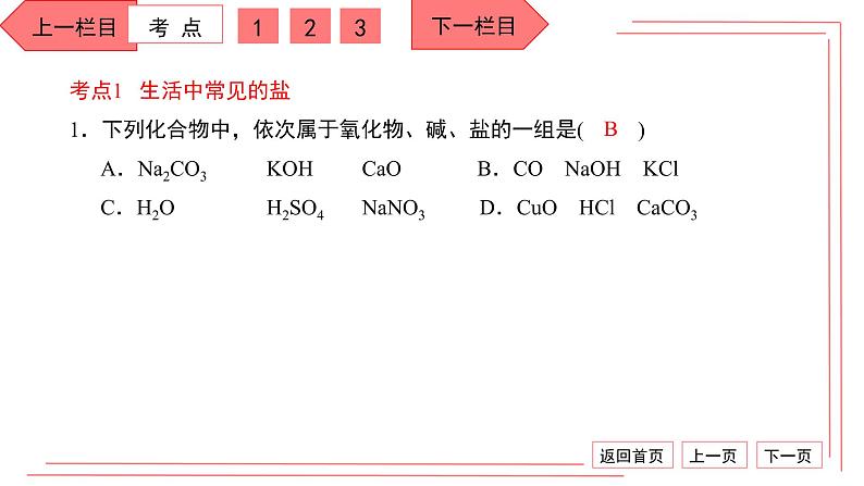 人教版化学九年级下册：第十一单元 盐、化肥 单元综合与测试（2）课件PPT08