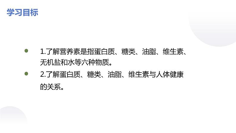 人教版九年级化学下册：第十二单元 课题1 人类重要的营养物质（1）课件PPT02