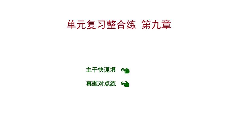 第九章 单元复习整合练 习题课件 2021-2022学年科粤版化学九年级第1页