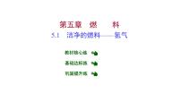 初中化学科粤版九年级上册第五章 燃料5.1 洁净的燃料——氢气习题ppt课件