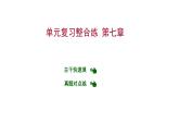 第七章 單元復(fù)習(xí)整合練 習(xí)題課件 2021-2022學(xué)年科粵版化學(xué)九年級(jí)