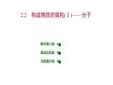 第二章 2.2構(gòu)成物質(zhì)的微粒（Ⅰ）——分子 習(xí)題課件 2021-2022學(xué)年科粵版化學(xué)九年級(jí)