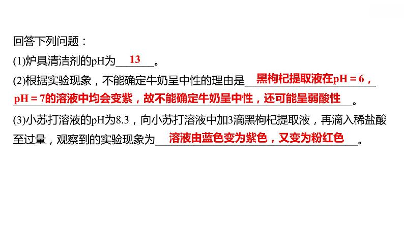 第八章 单元复习整合练 习题课件 2021-2022学年科粤版化学九年级08