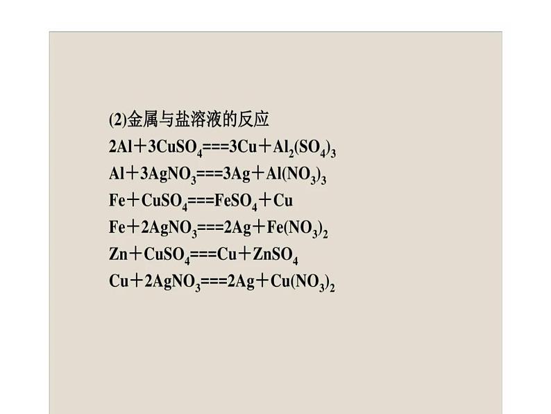 人教版初中化学中考复习必背知识点课件PPT第8页