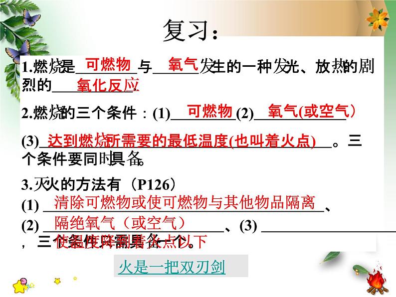 九年级化学第七单元第一课燃烧和灭火第二课时课件02