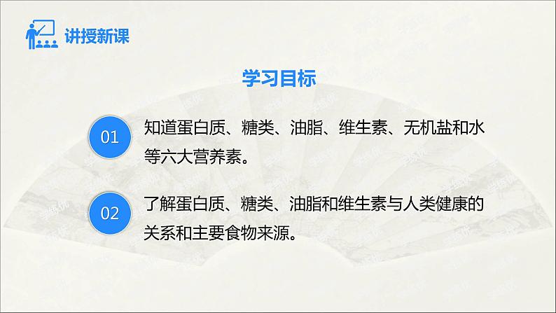 人教版 初中化学九年级下册 第十二单元  化学与生活  课题1 人类重要的营养物质课件PPT03