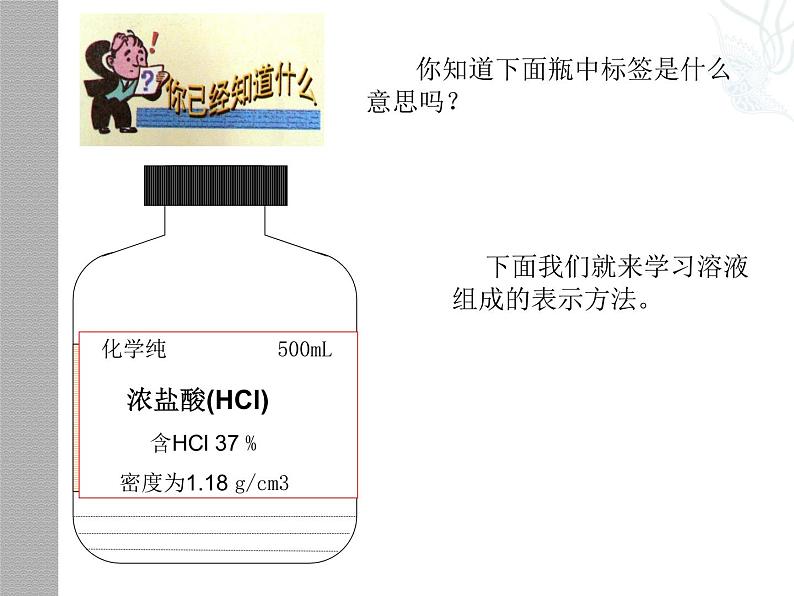 沪教初中化学九下《6第2节 溶液组成的表示》PPT课件 (6)第5页