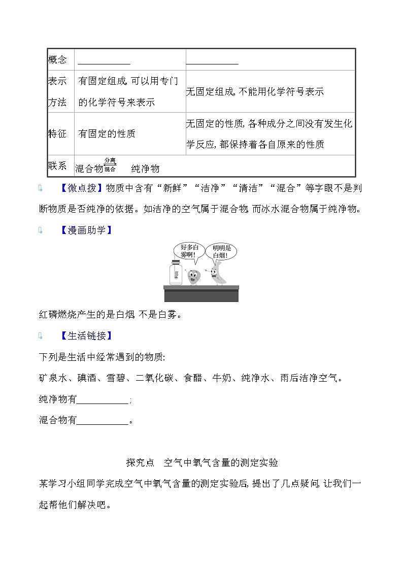 第1章 第2节 第2课时 化学研究物质的组成和结构 学案 2021-2022沪教版化学九年级上册02