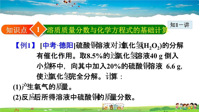 授课课件-9.3.2  溶质的质量分数的综合计算 第3页