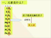 新人教版九年级上册化学课题3元素课件 (2)